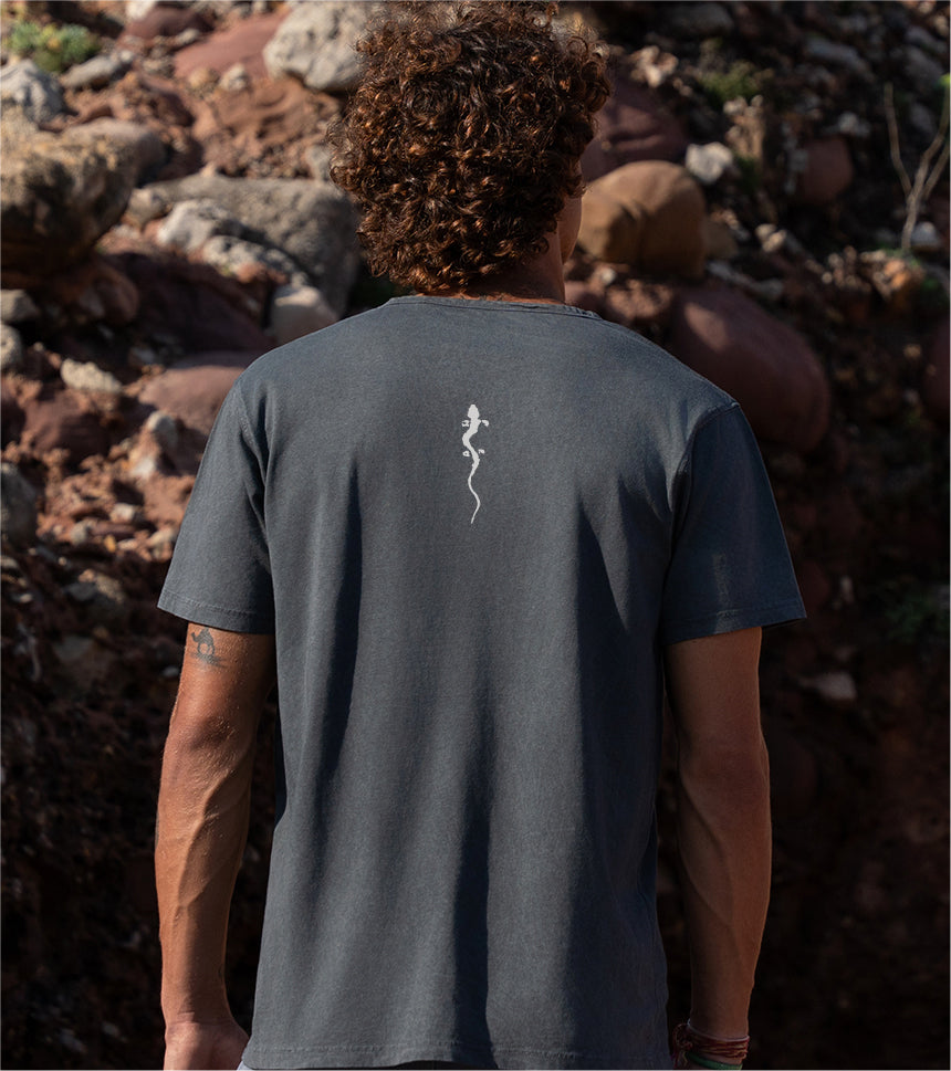 Camiseta cuello botones Hombre Pinzellades