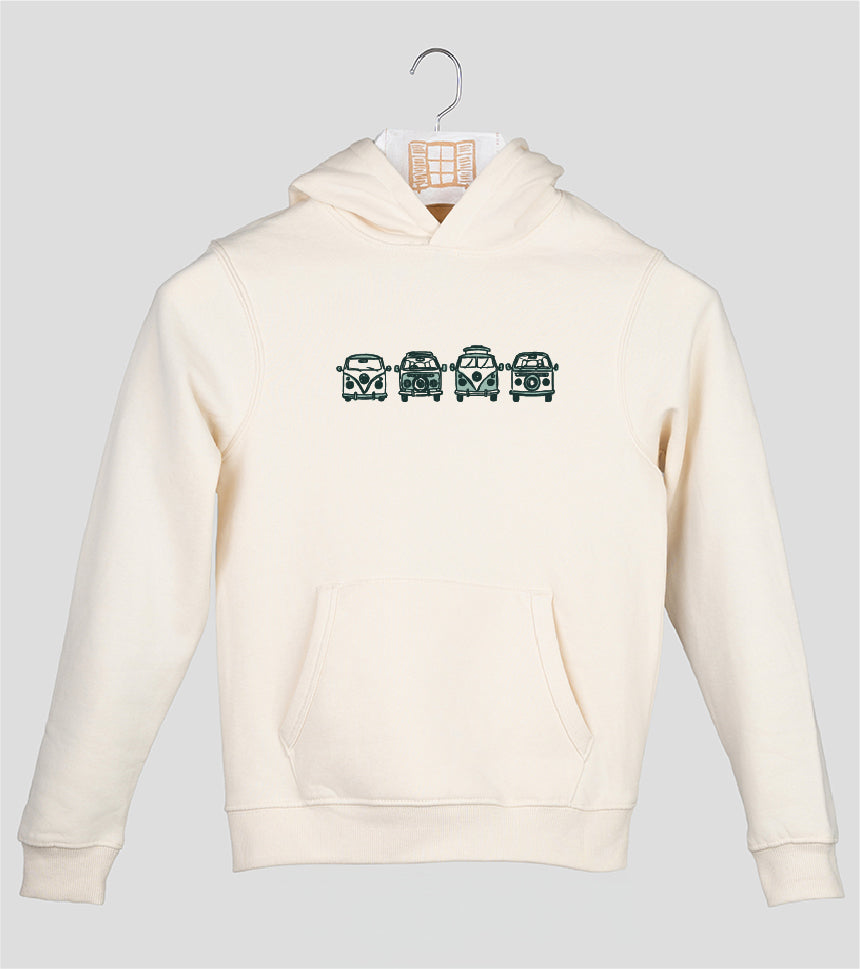Sudadera Niño Happy - crudo