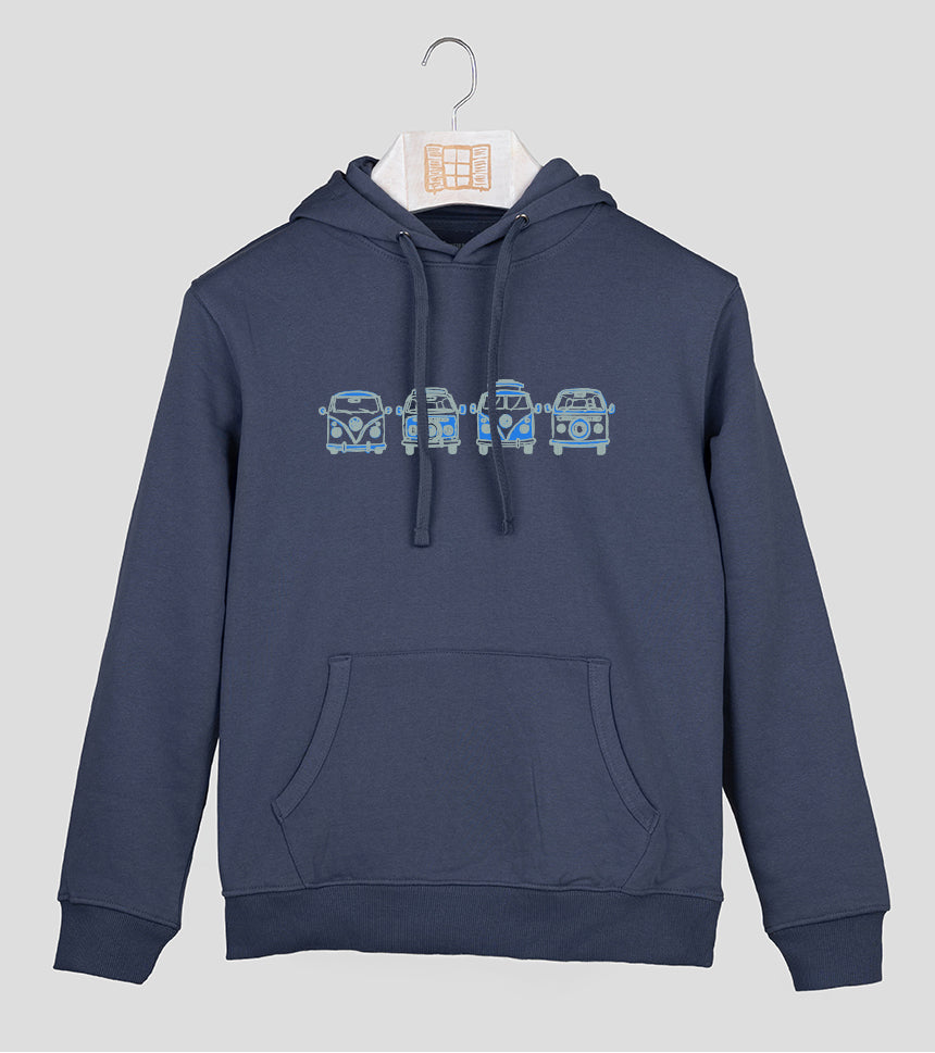Sudadera Hombre Happy - indigo
