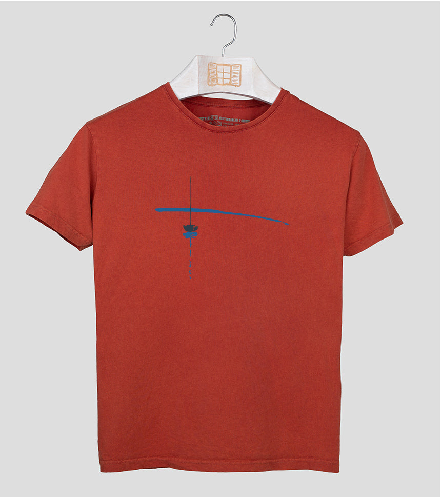 Camiseta manga corta Reposat - arcilla