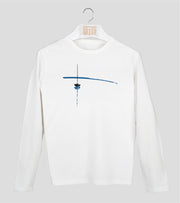 Camiseta manga larga Hombre Reposat - crudo