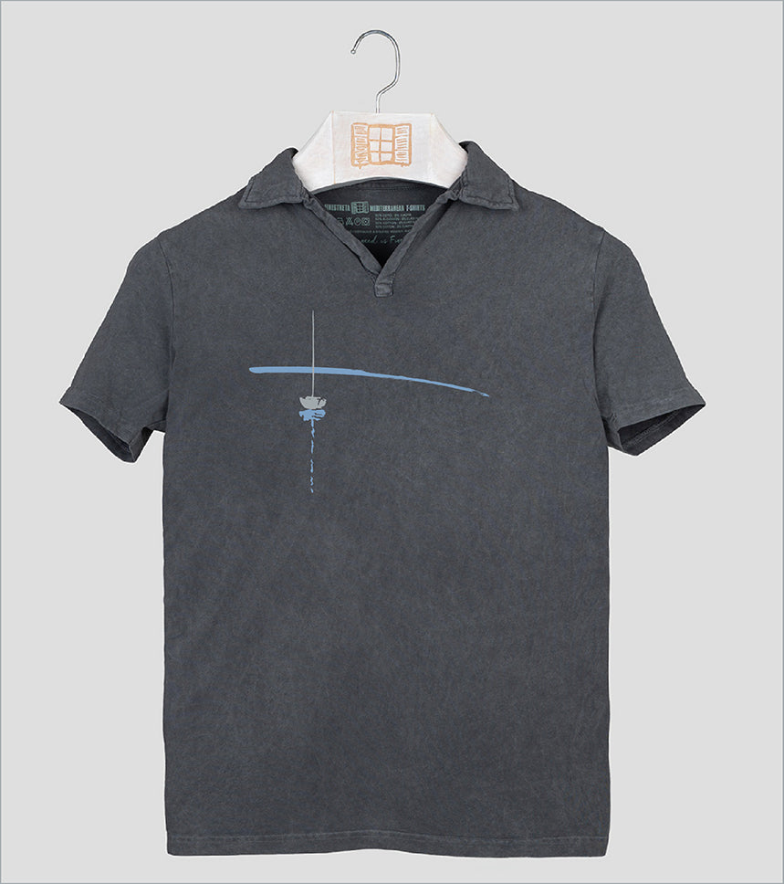 Polo manga corta Hombre Reposat - marengo