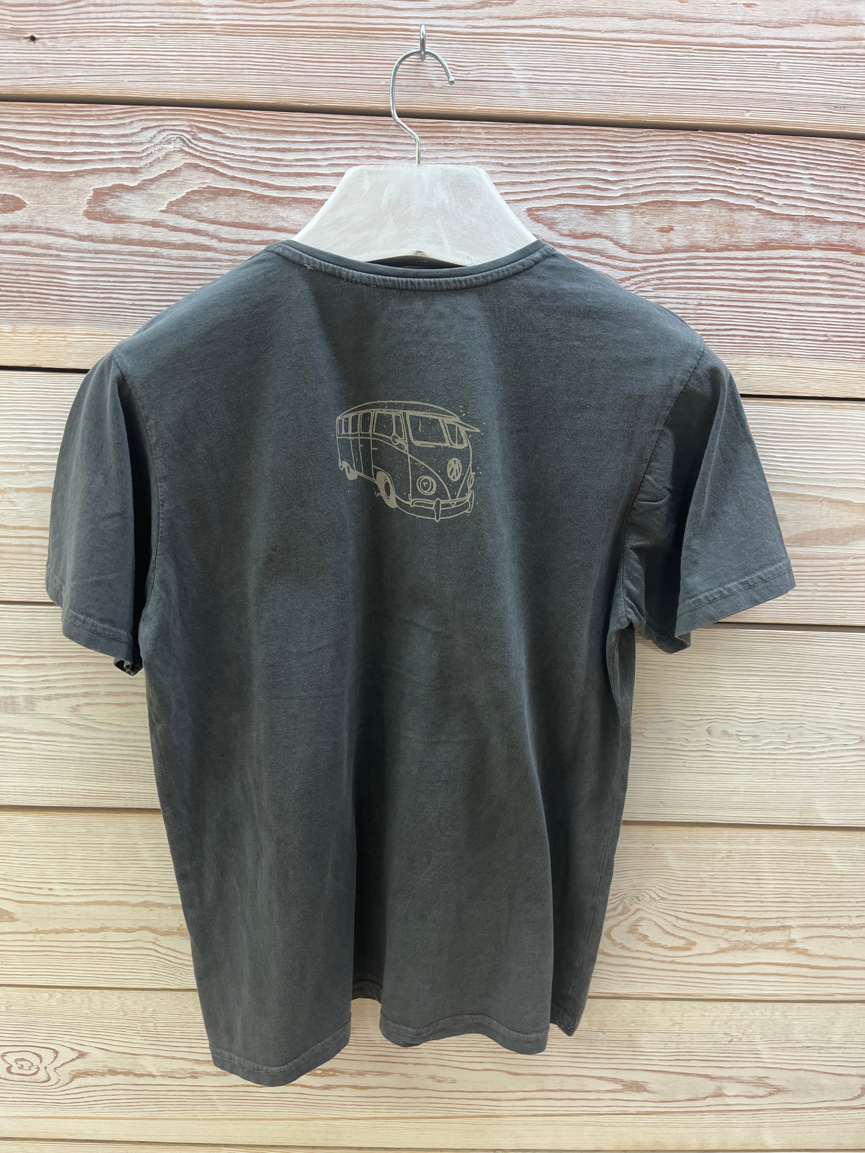 Camiseta manga corta Hombre Outlet talla M color Marengo