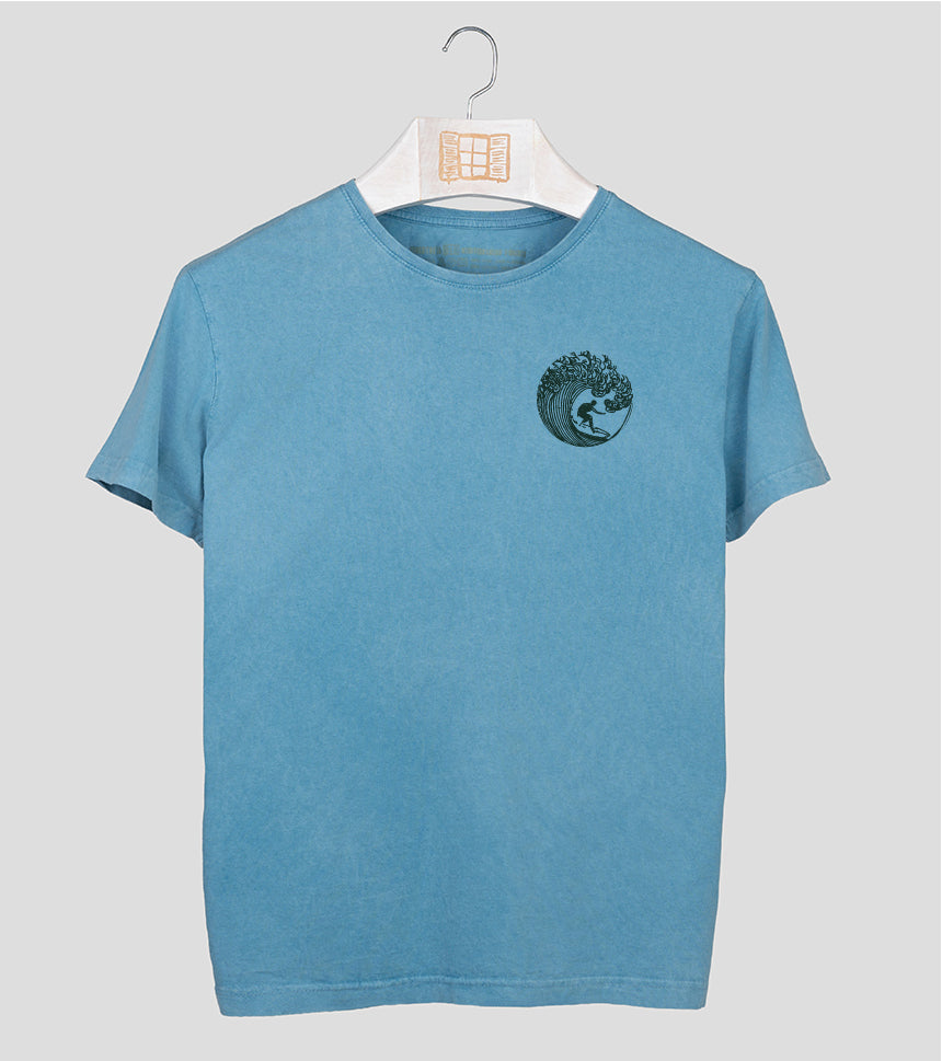 Camiseta manga corta Zarauz - aqua