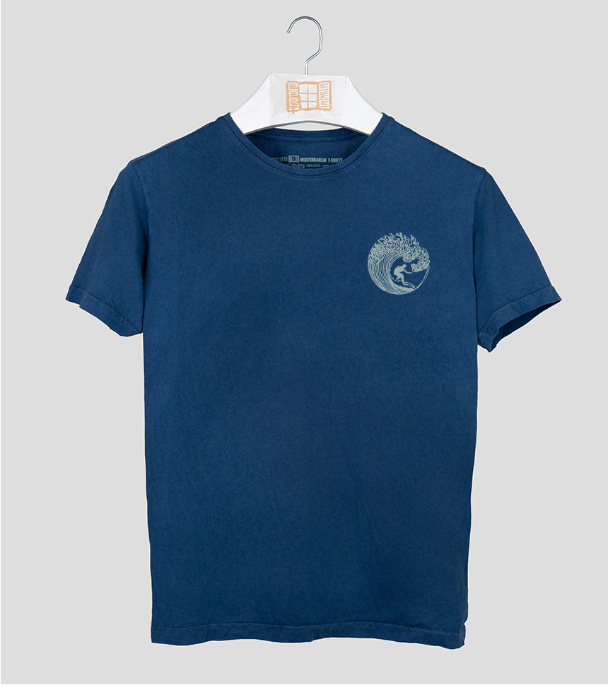 Camiseta manga corta Zarauz - azul-marino