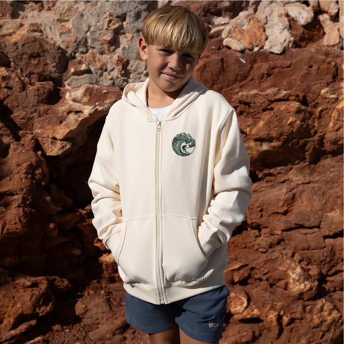 Sudadera cremallera Niño Zarauz