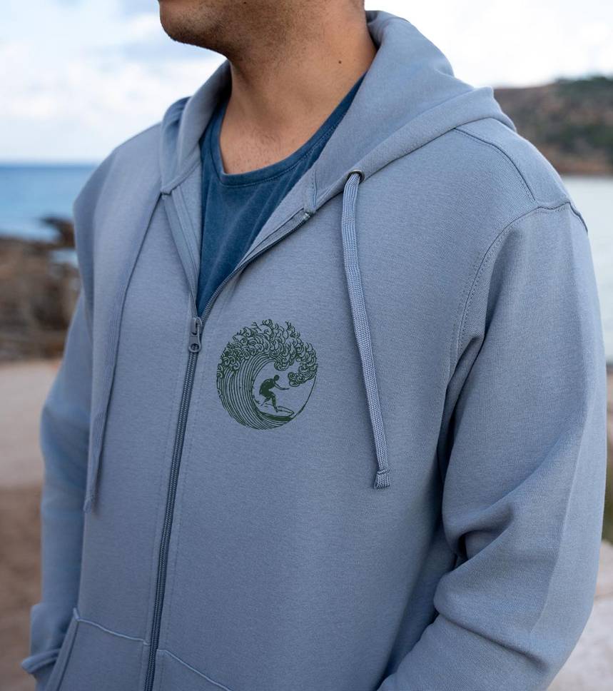 Sudadera cremallera Zarauz