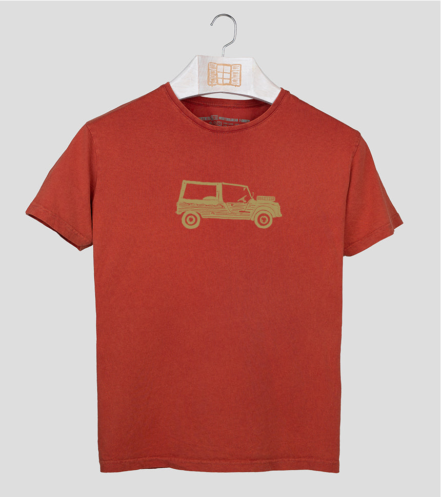 Camiseta manga corta Hombre Mehari - arcilla