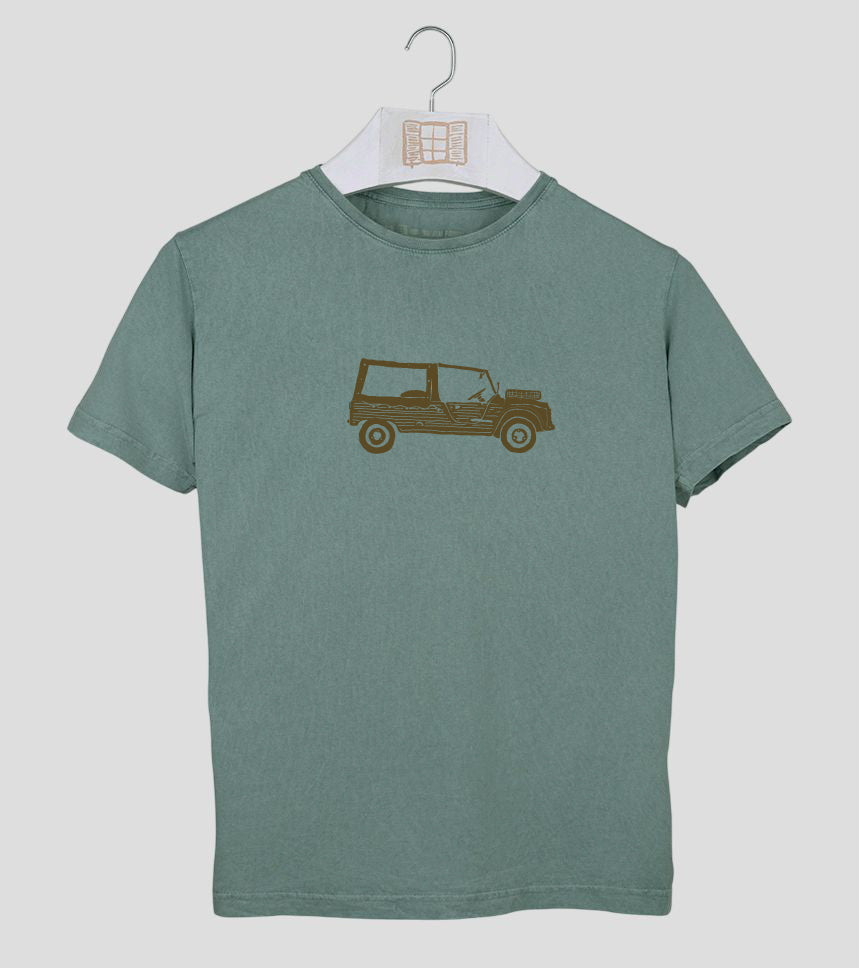 Camiseta manga corta Hombre Mehari - esmeralda