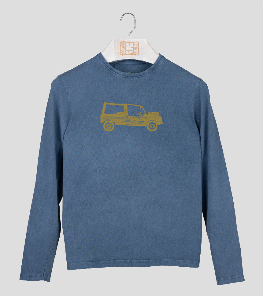 Camiseta manga larga Hombre Mehari - indigo