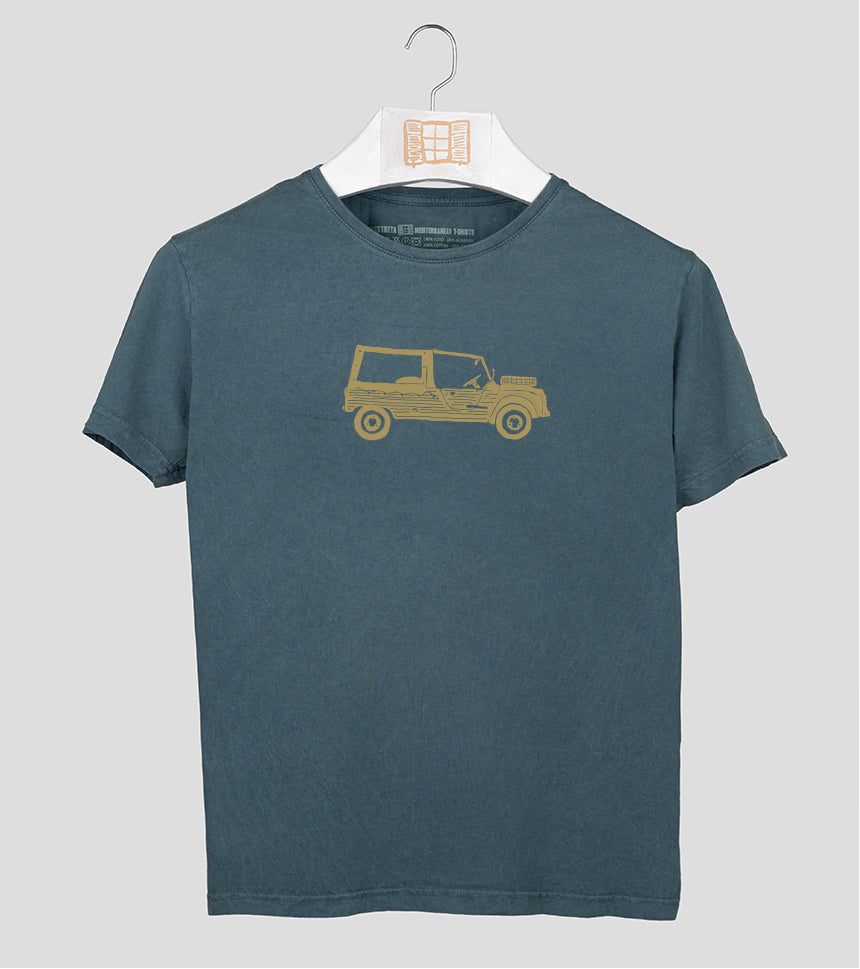 Camiseta manga corta Hombre Mehari - plomo