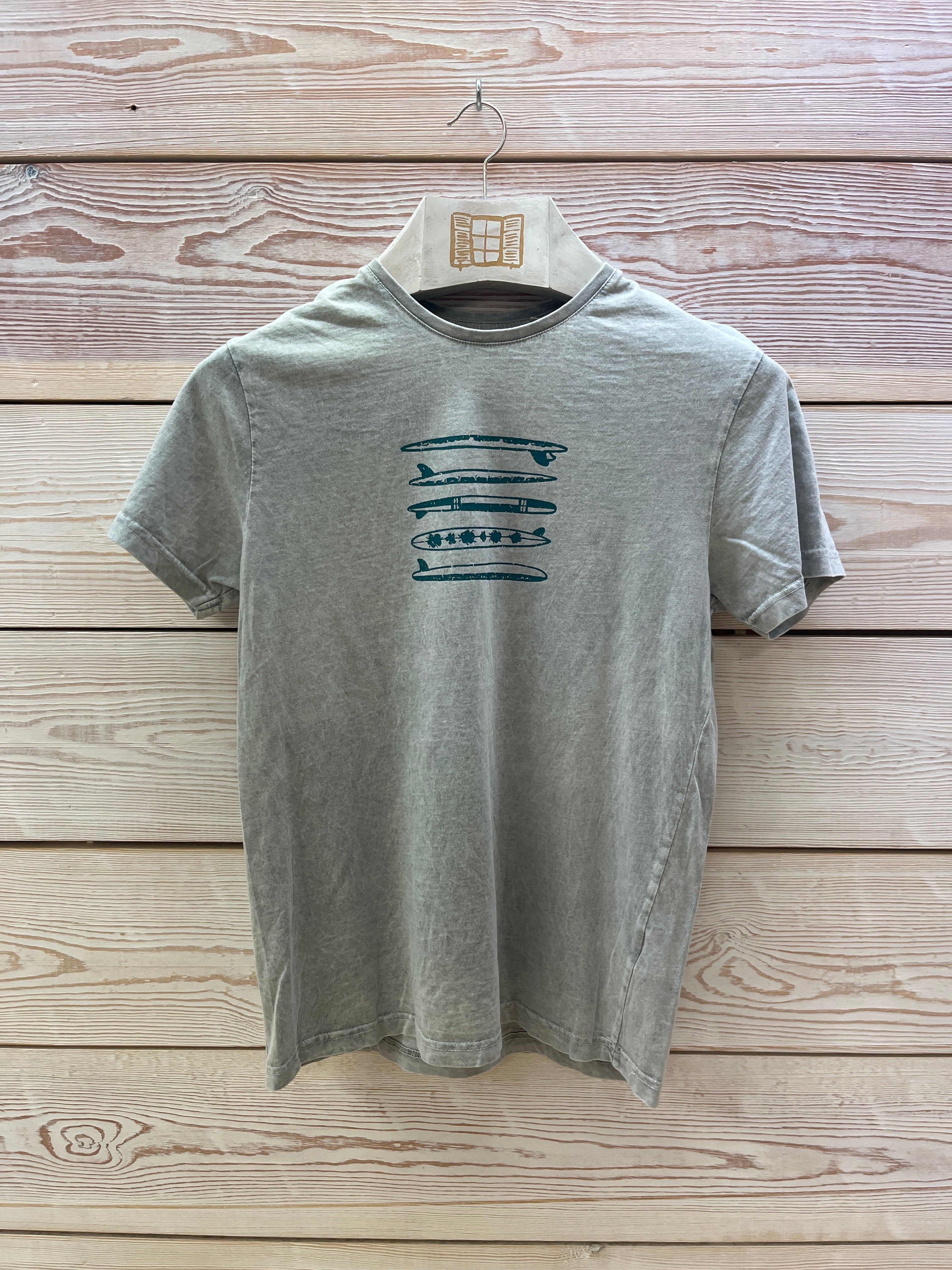 Camiseta manga corta Hombre Outlet talla S color Gris