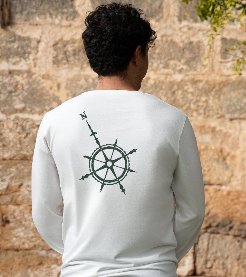 Men's Compass Long Sleeve T-Shirt
