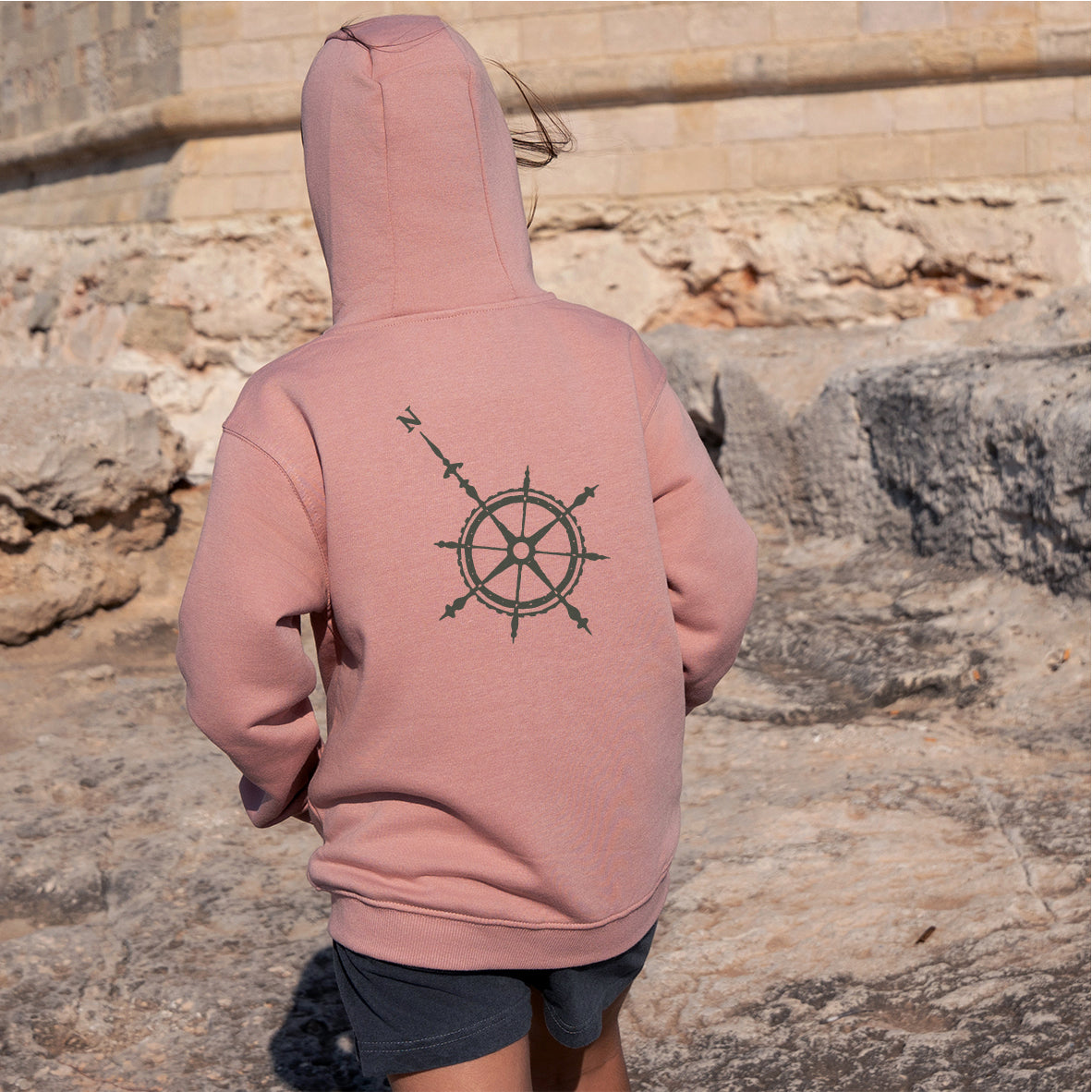 Sudadera cremallera Niño Compas