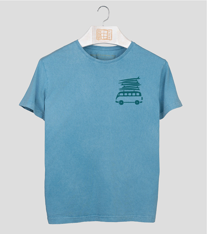 Camiseta manga corta Beach - aqua