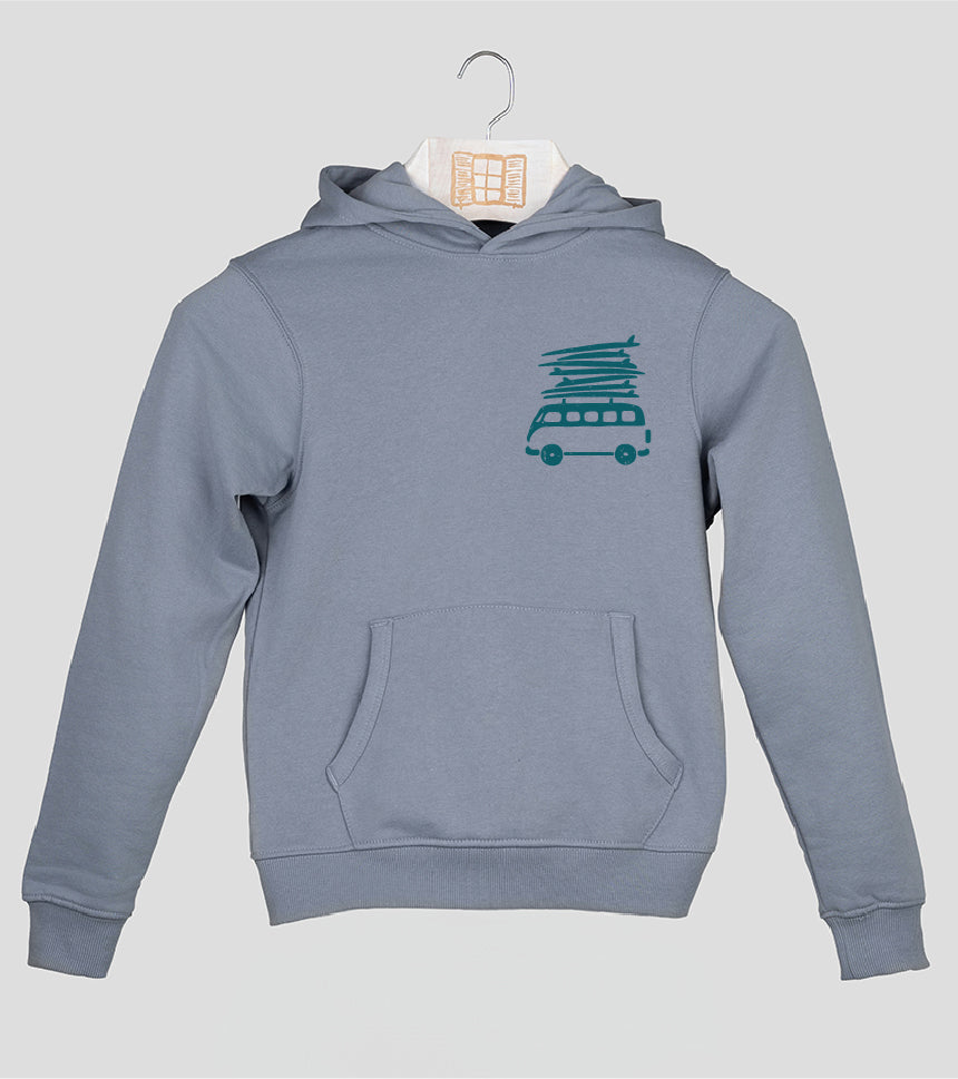 Sudadera Niño Beach - cielo