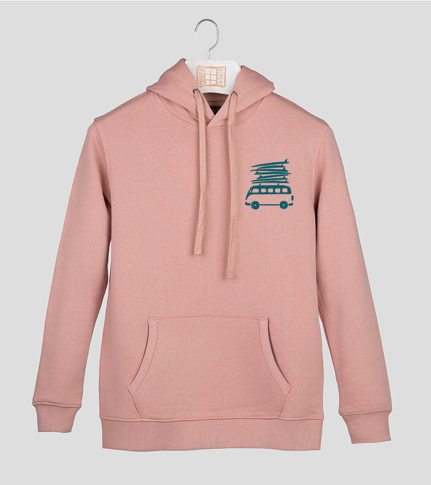 Sudadera Beach - rosado