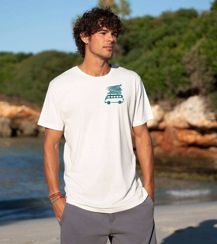 Camiseta manga corta Beach