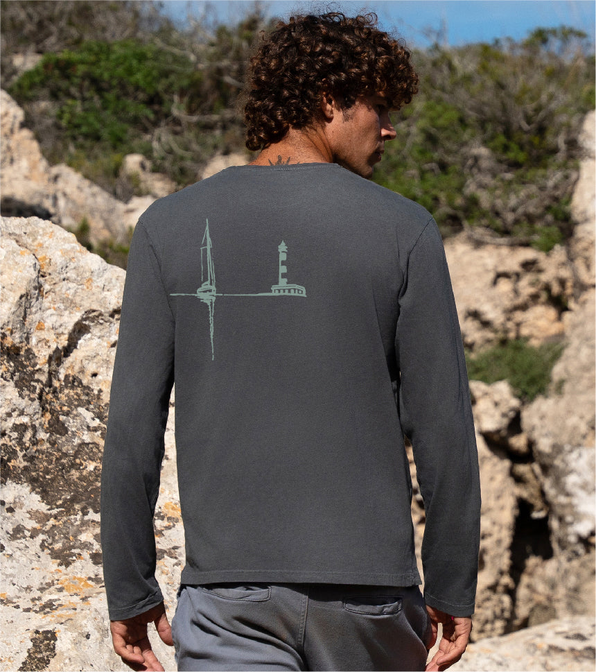 Men's Long Sleeve Sunset T-Shirt