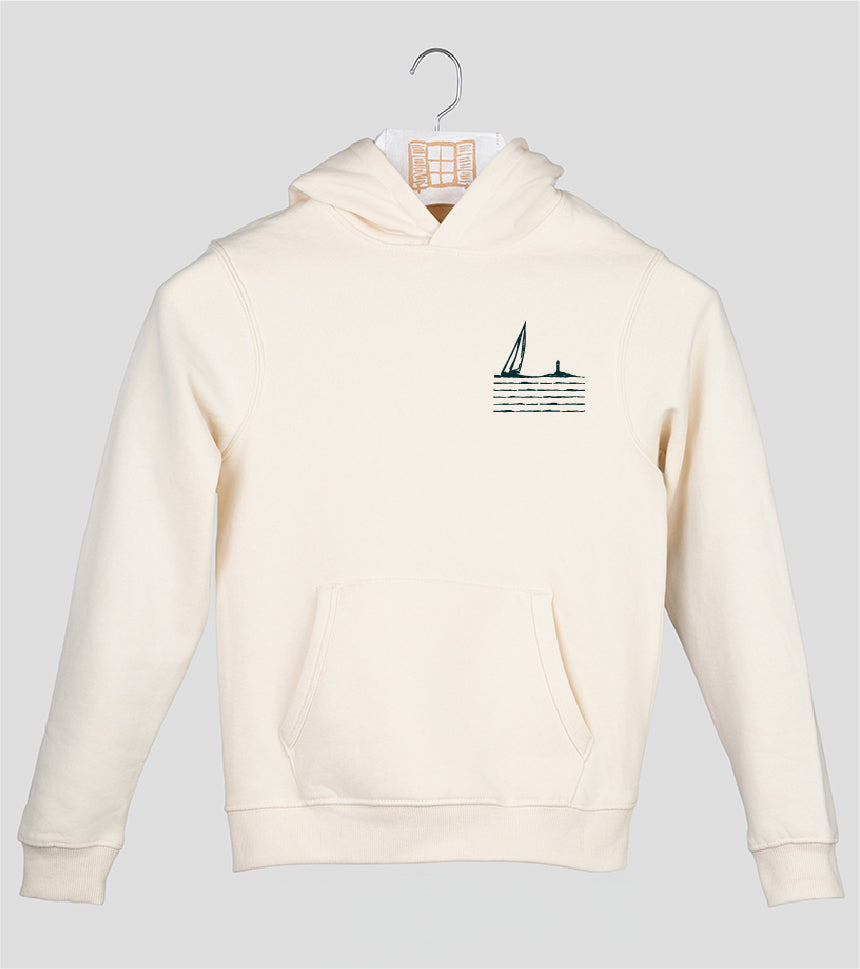 Sudadera Niño Sea - crudo