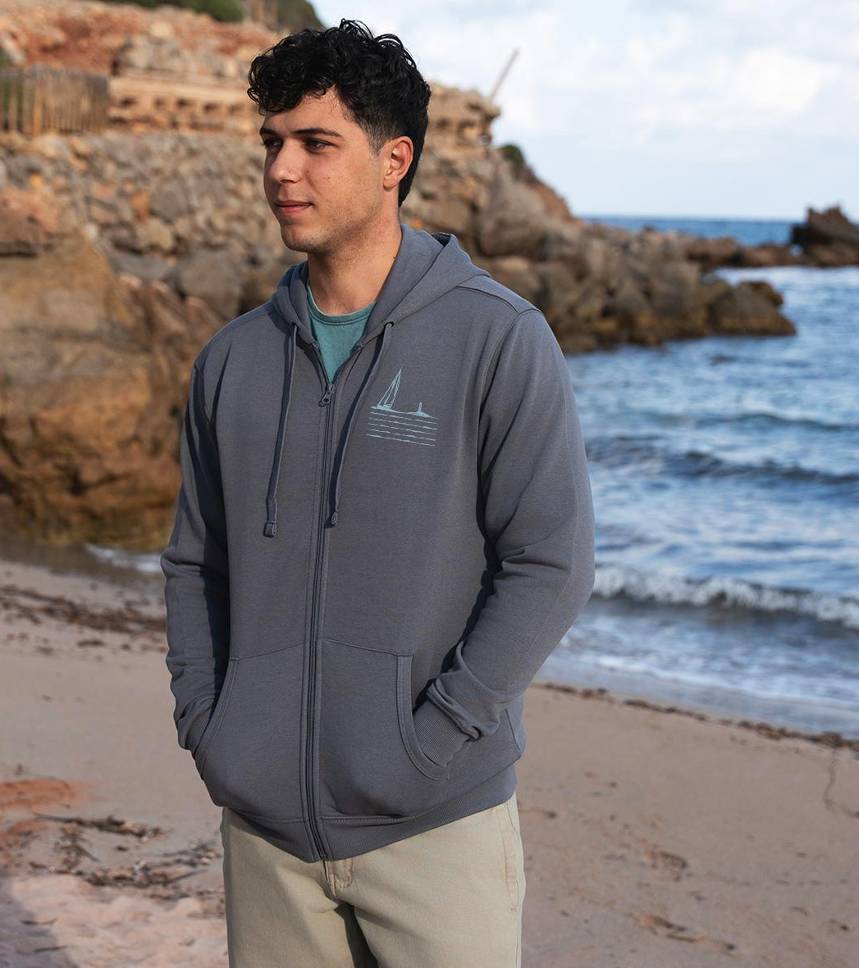 Sudadera cremallera Sea