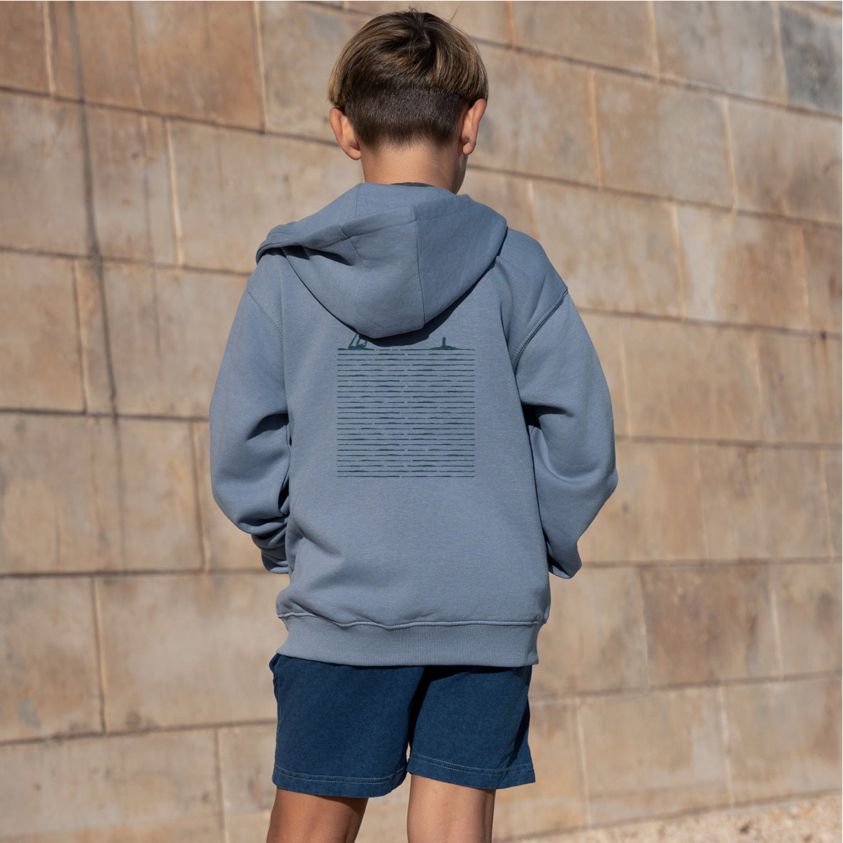 Sudadera cremallera Niño Sea