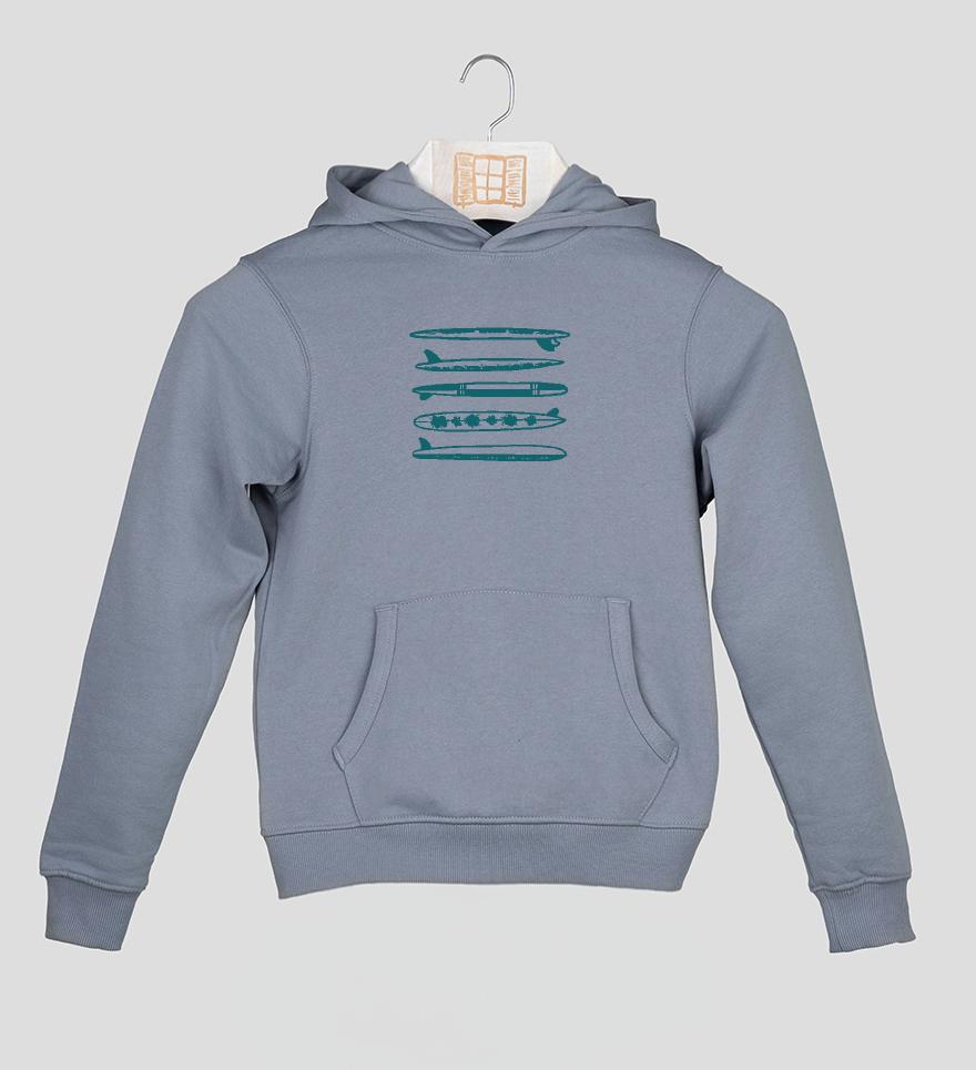 Sudadera Niño Custom - cielo