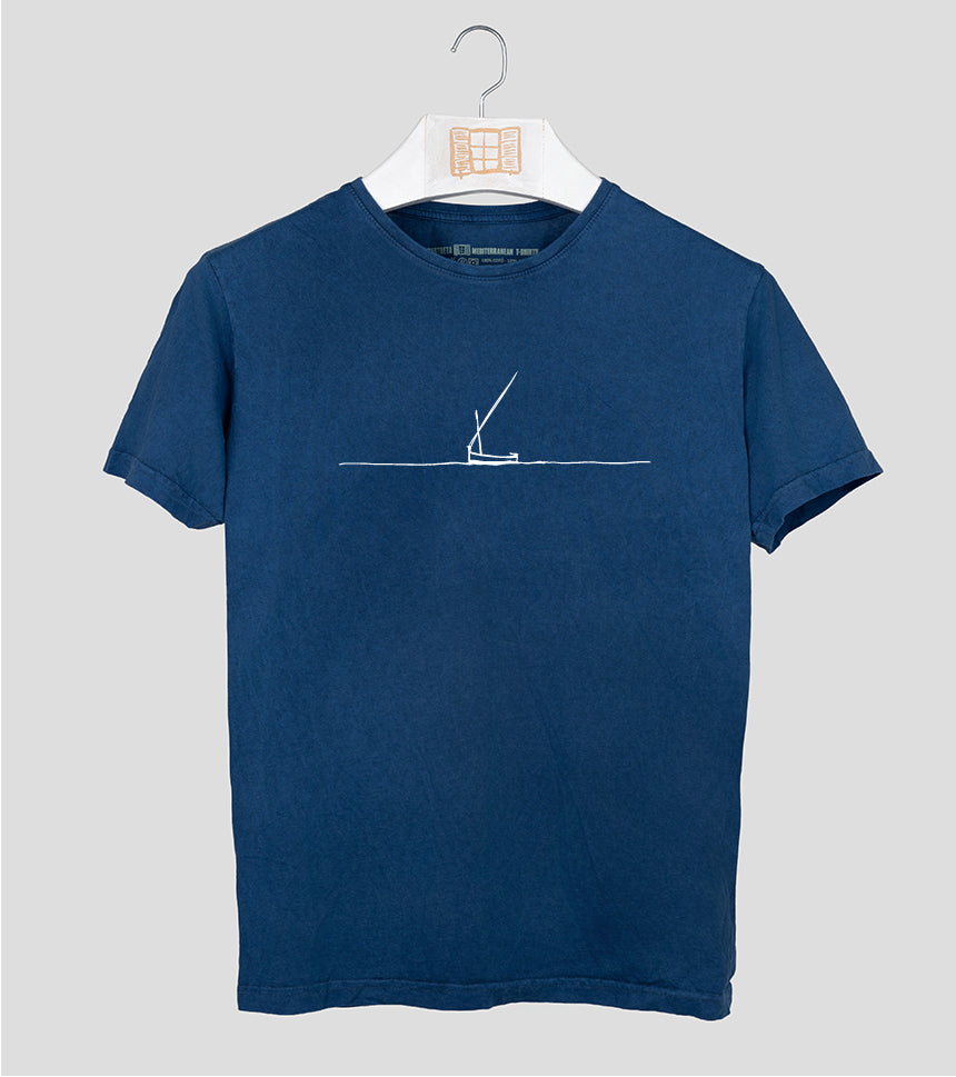 Camiseta manga corta Botet - azul-marino