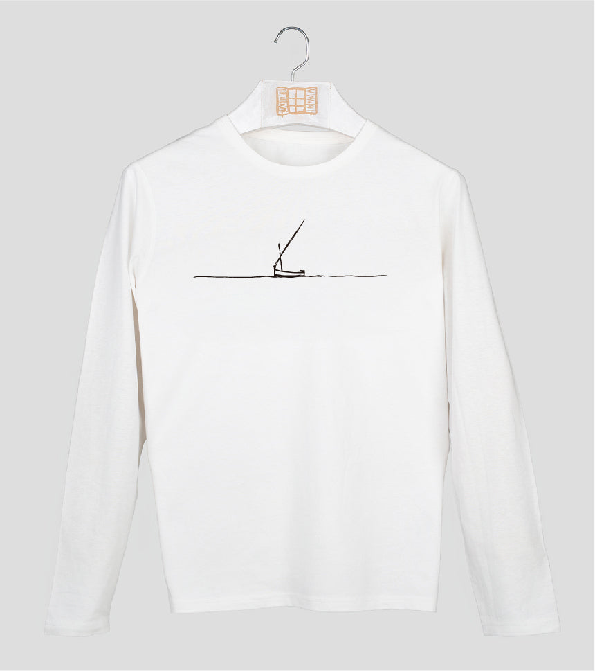 Camiseta manga larga Hombre Botet - crudo