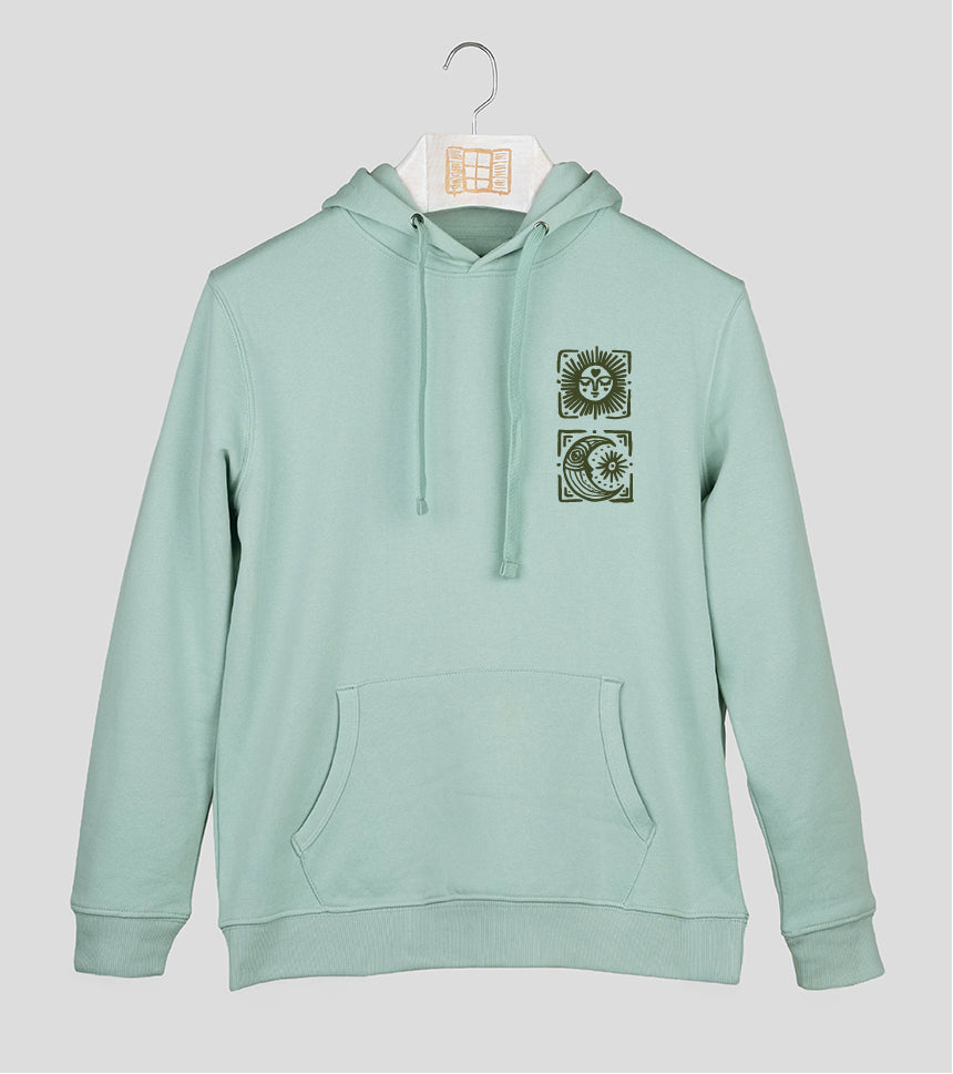 Sudadera Llunes - aqua