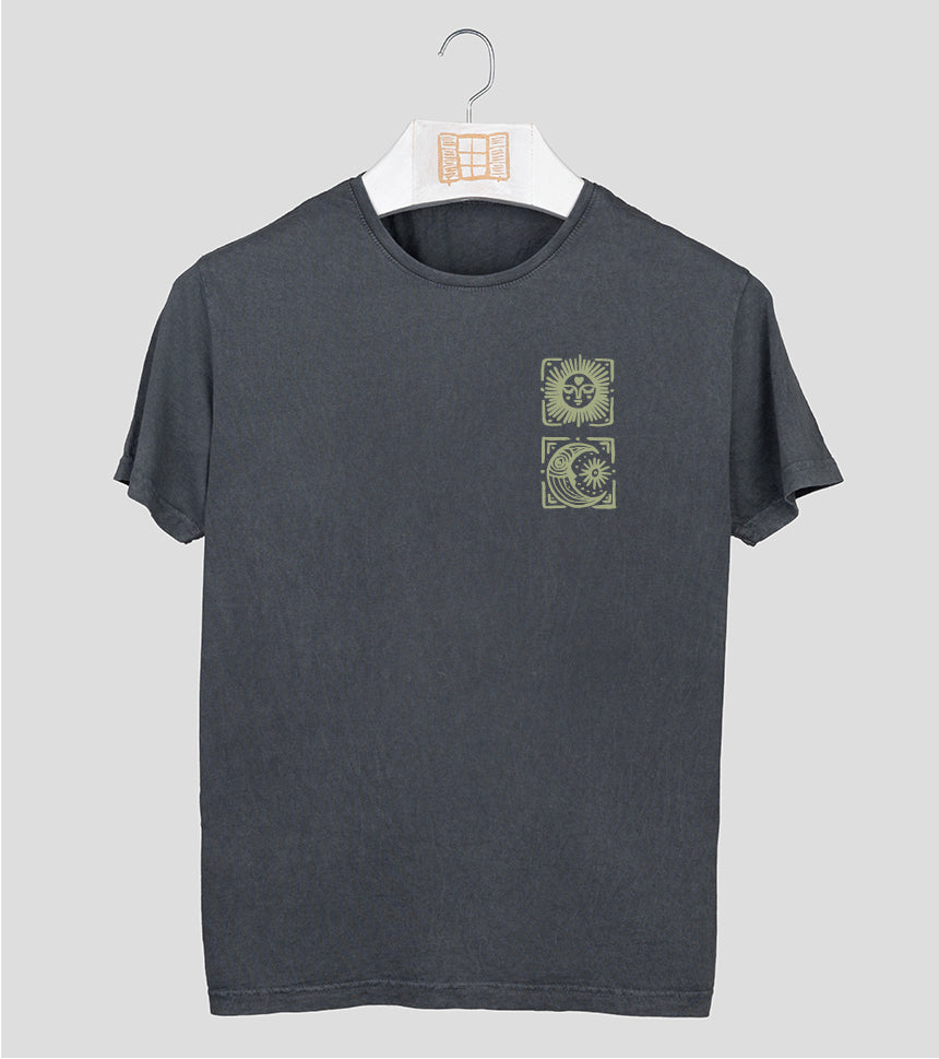 Camiseta manga corta Llunes - marengo