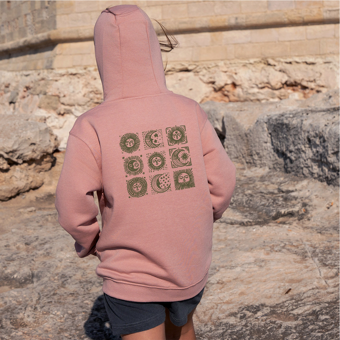 Sudadera cremallera Niño Llunes