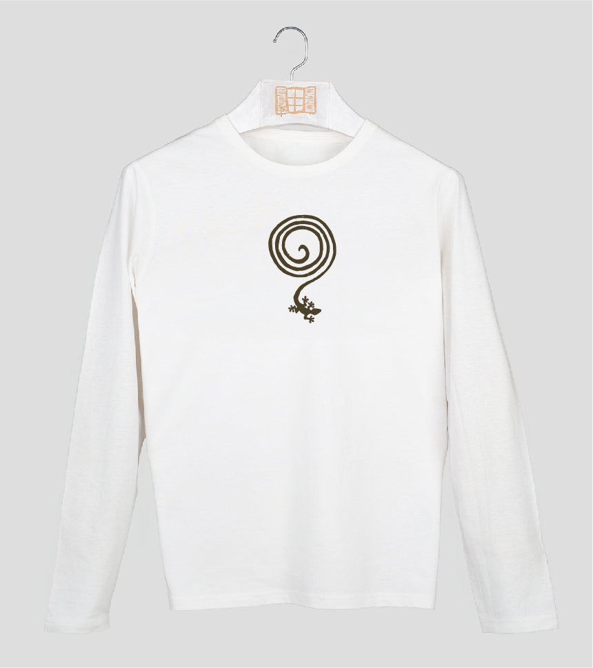 Camiseta manga larga Hombre Whatelse - crudo