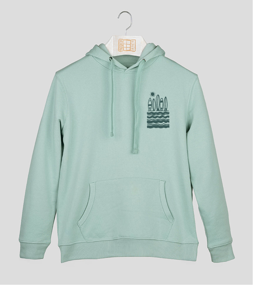 Sudadera Cresta - aqua