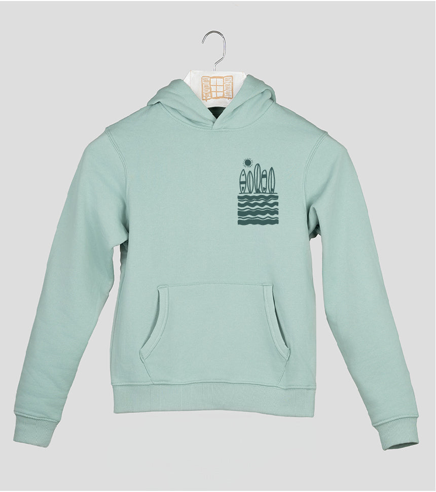 Sudadera Niño Cresta - aqua