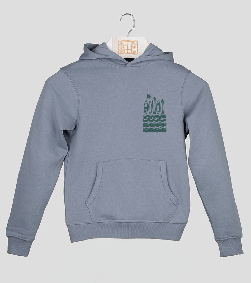 Sudadera Niño Cresta - cielo