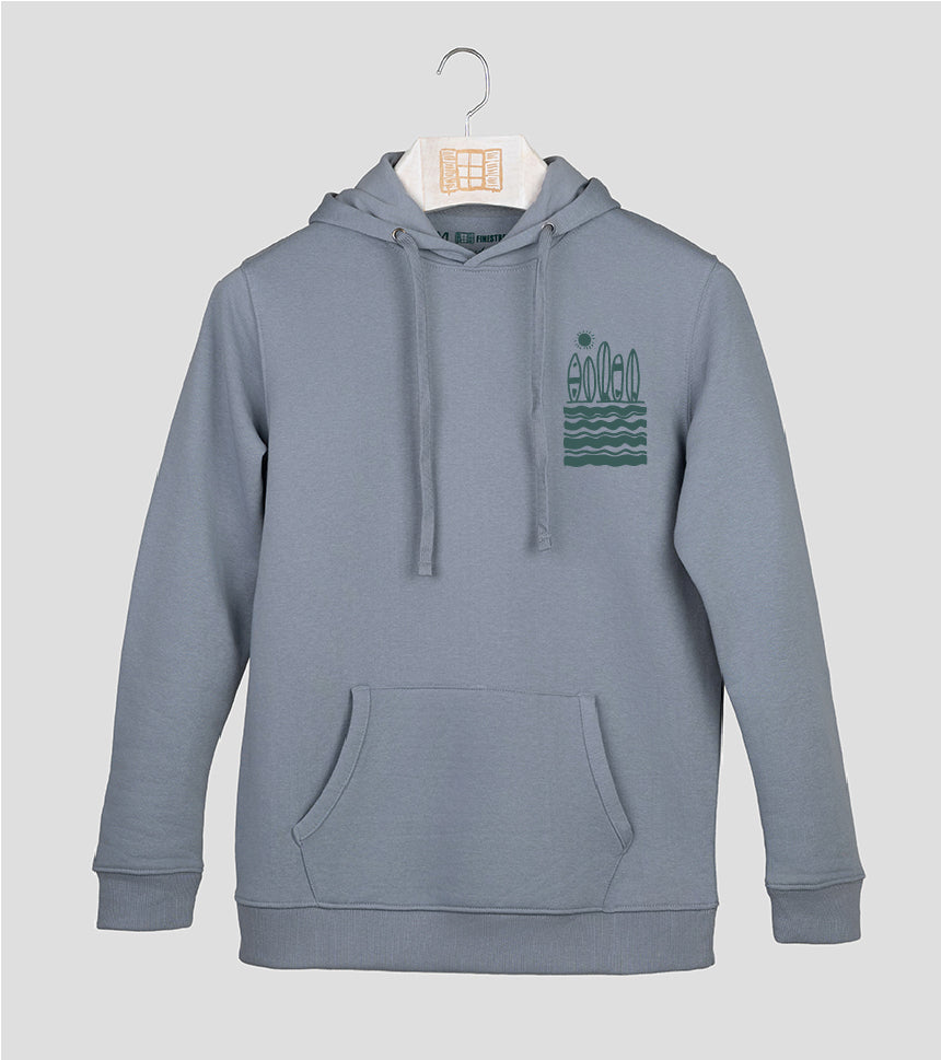 Sudadera Cresta - cielo