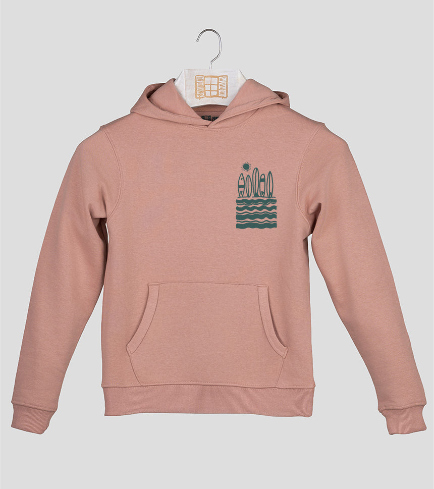 Sudadera Niño Cresta - rosado