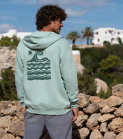 Sudadera cremallera Cresta