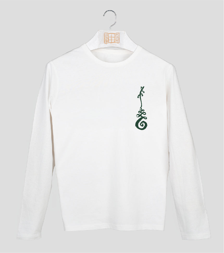 Camiseta manga larga Hombre Zen - crudo