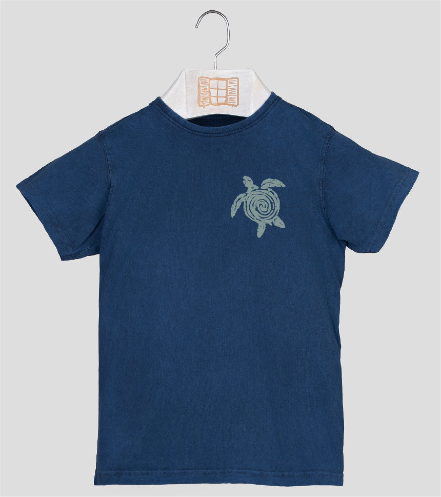 Camiseta manga corta Niño Nedada - azul-marino