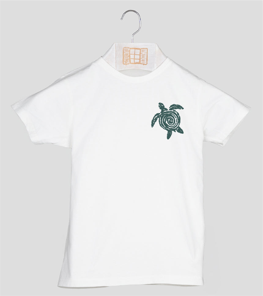 Camiseta manga corta Niño Nedada - crudo
