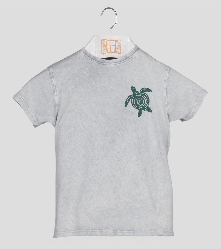 Camiseta manga corta Niño Nedada - gris