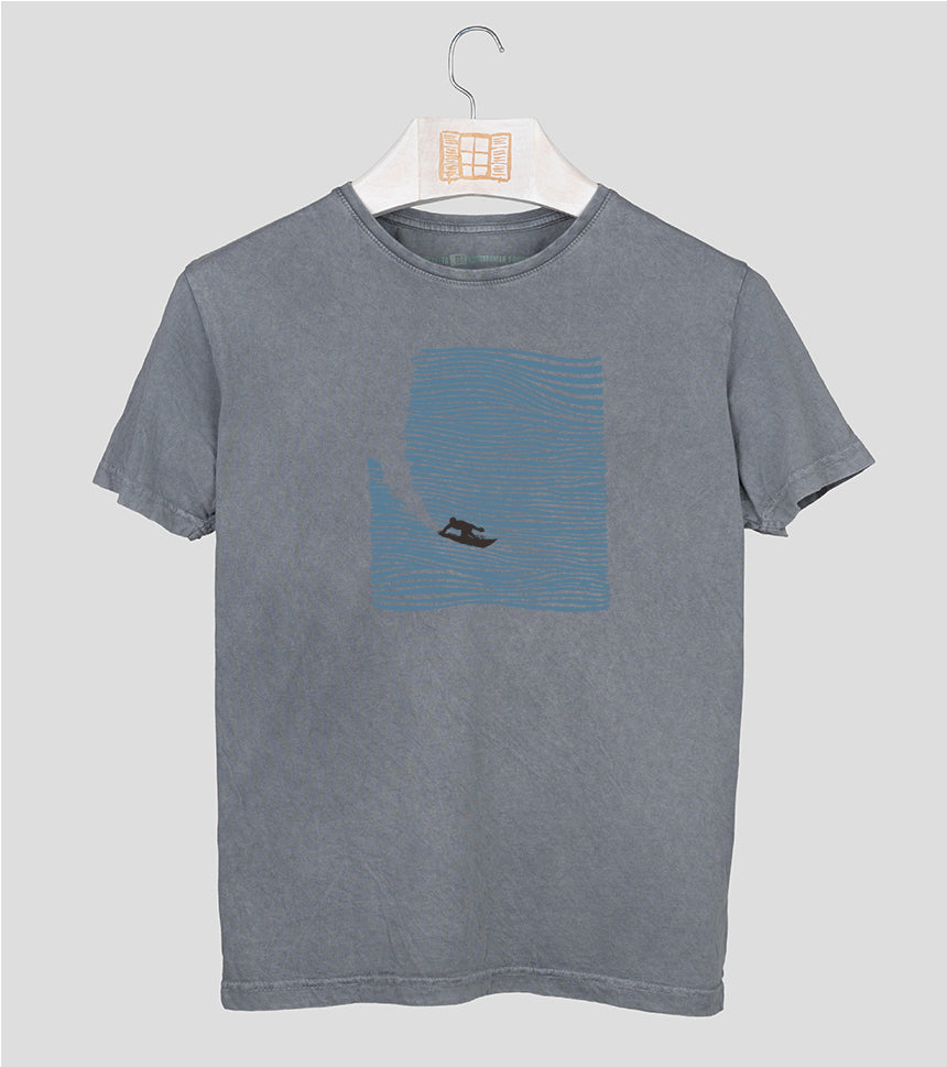 Camiseta manga corta Relleu - piedra