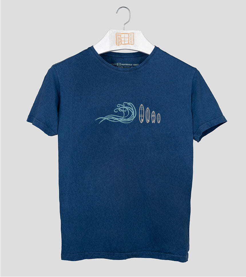 Camiseta manga corta Sidewalk - azul-marino