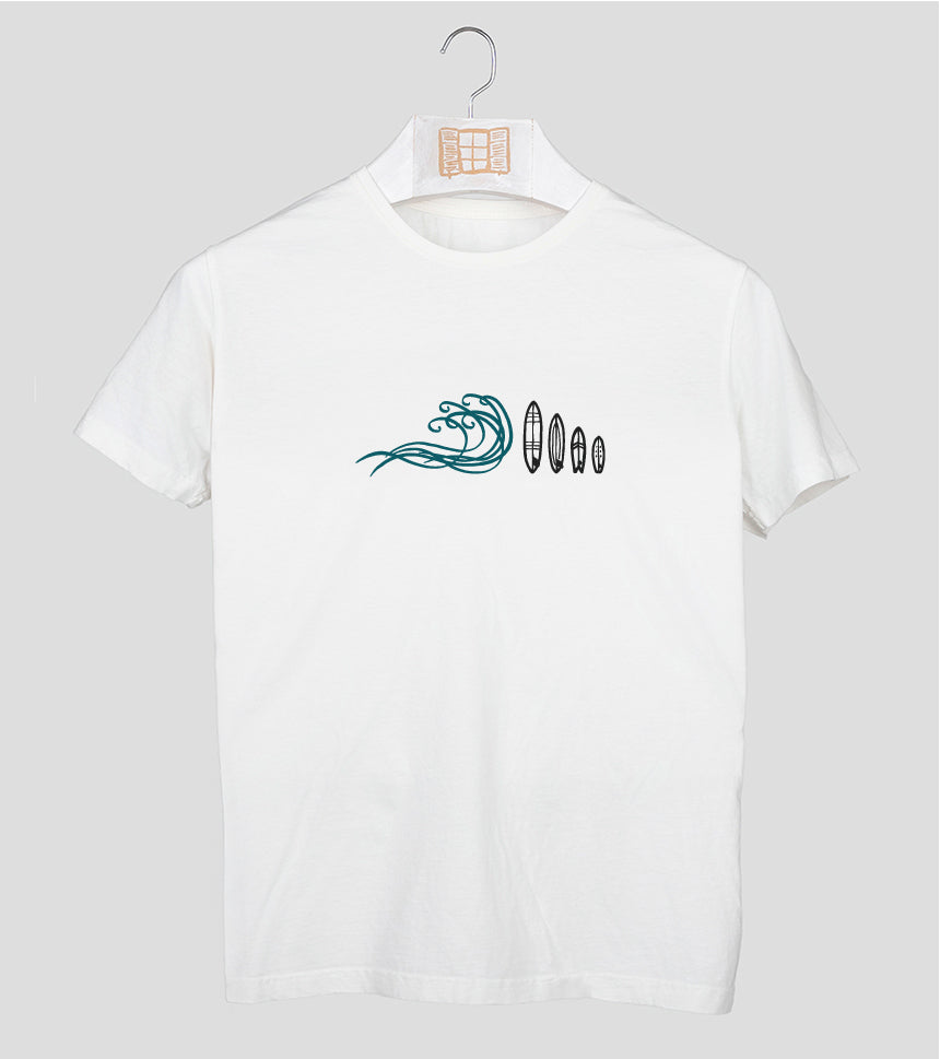 Camiseta manga corta Sidewalk - crudo