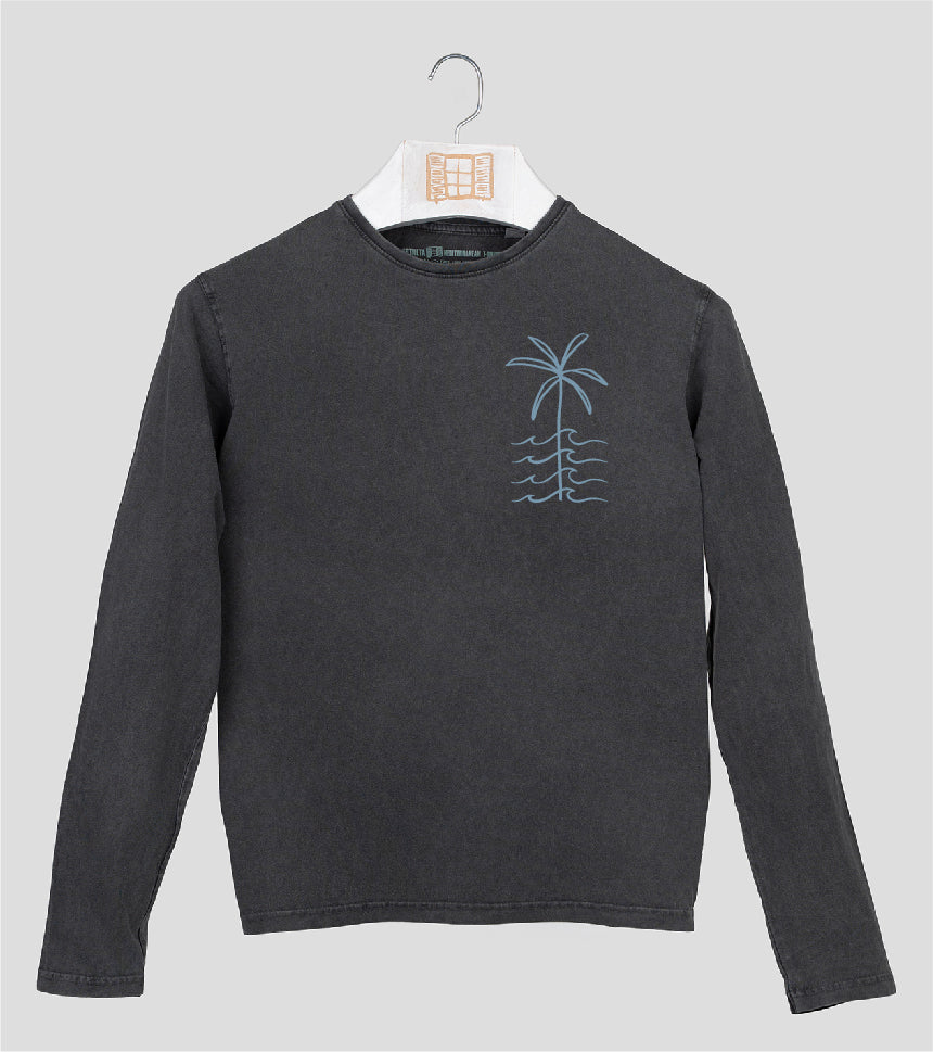 Camiseta manga larga Hombre Olete - marengo
