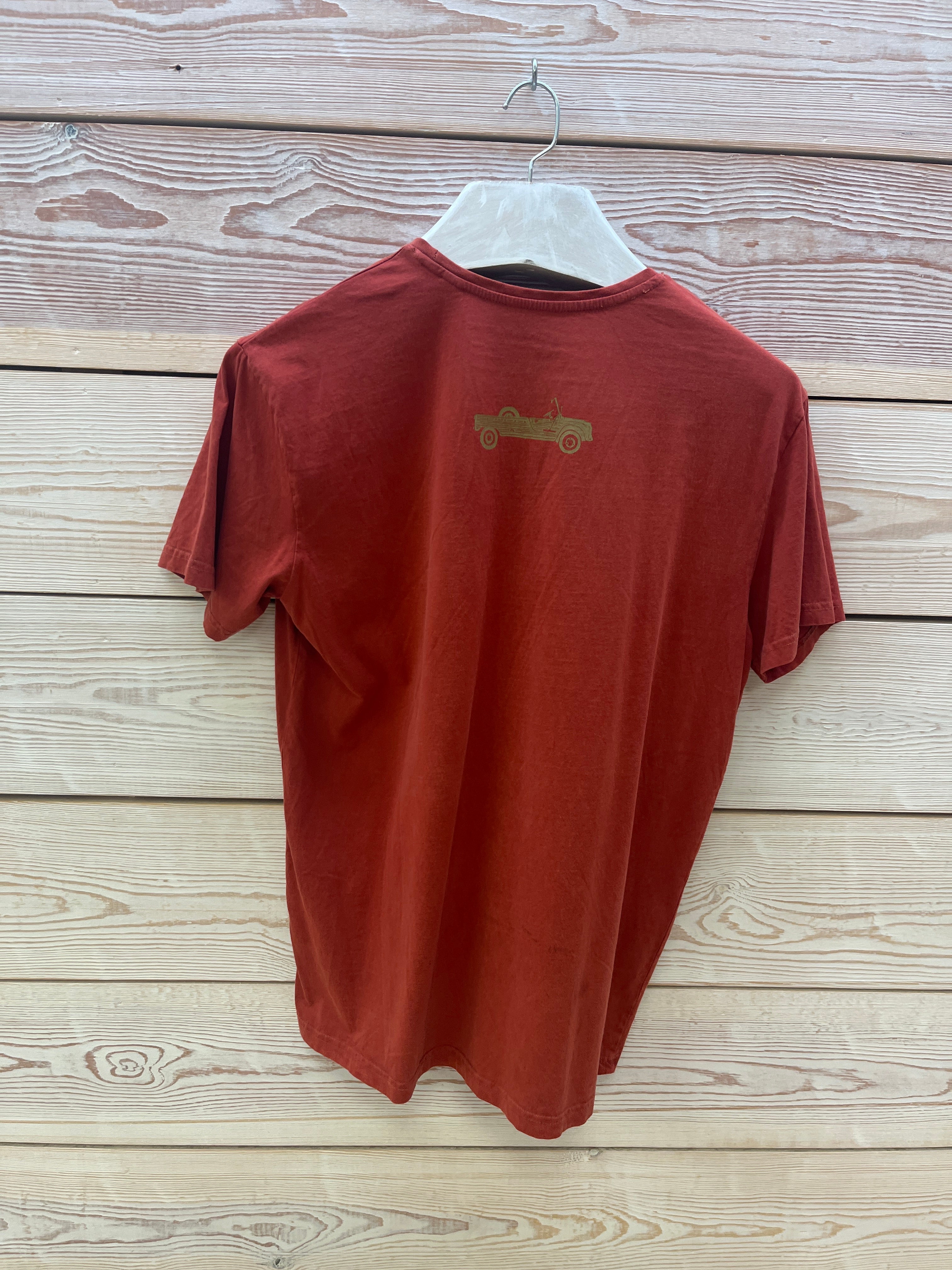 Camiseta manga corta Hombre Outlet talla L color Arcilla