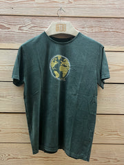 Camiseta Hombre Outlet talla L color Plomo