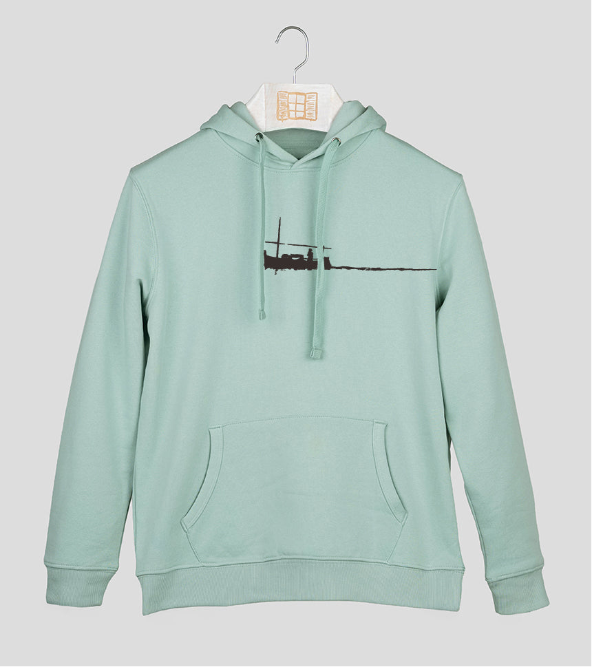 Sudadera Hombre Curri - aqua